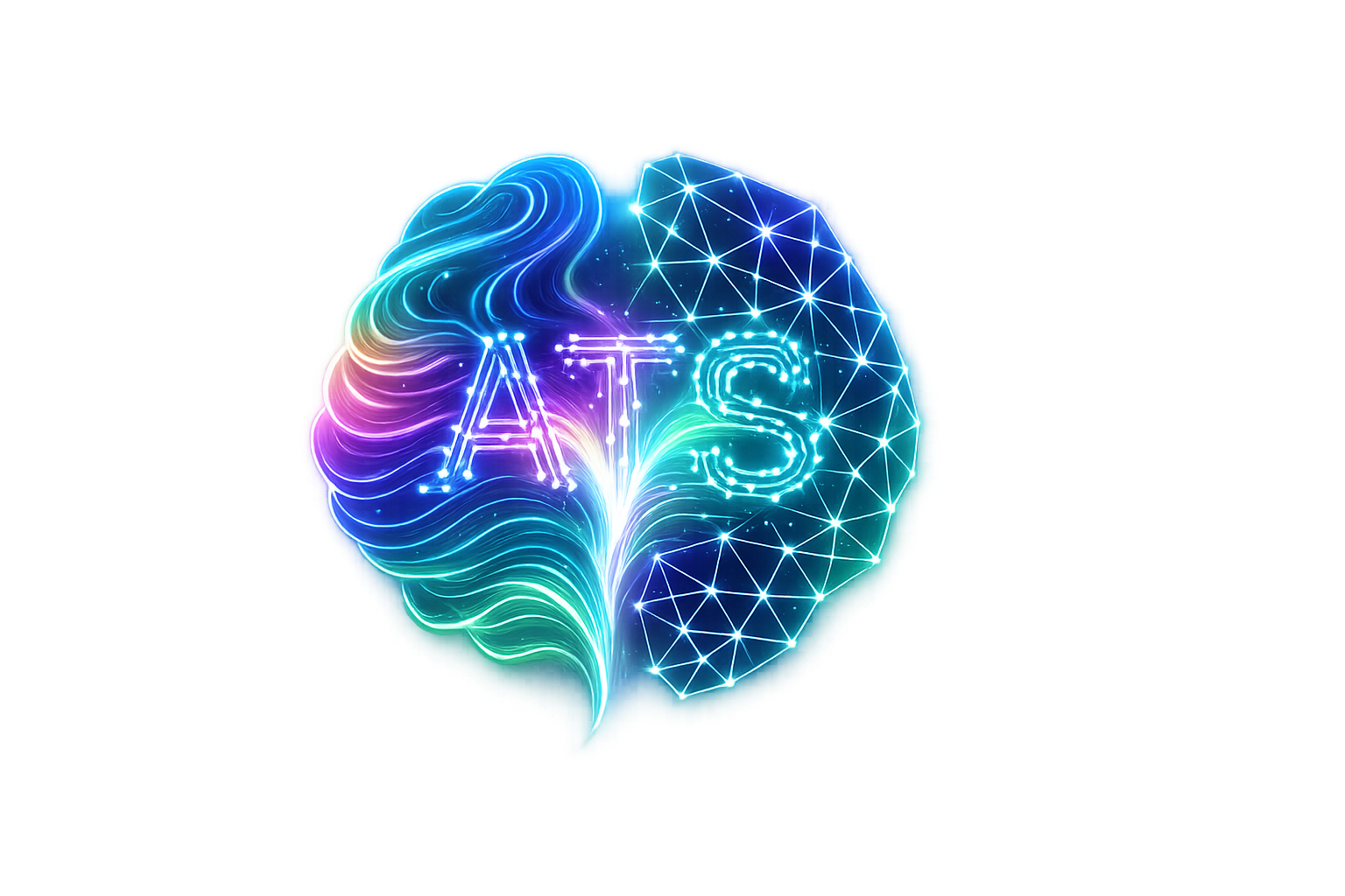 Logo ATS holográfica