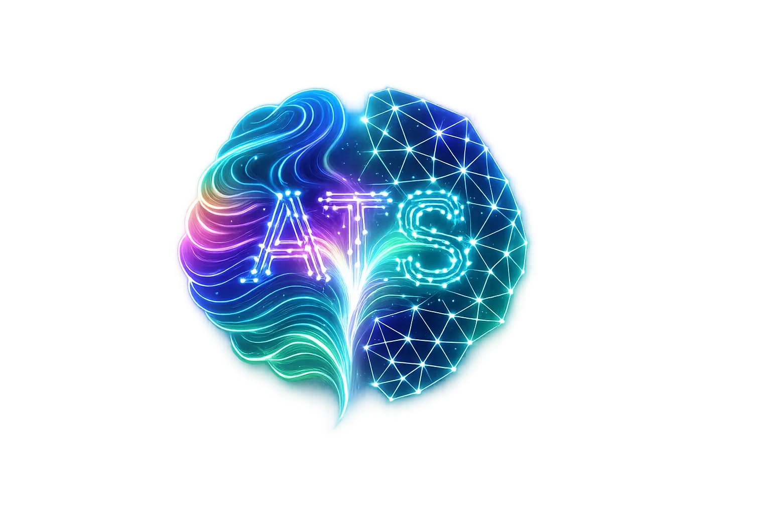 Logo ATS holográfica